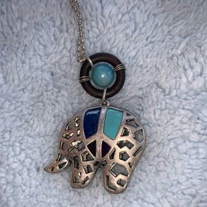 Xc Jewelry - 2/$15 Xc elephant necklace blue Xc Jewelry - 2/$15 Xc elephant necklace blue